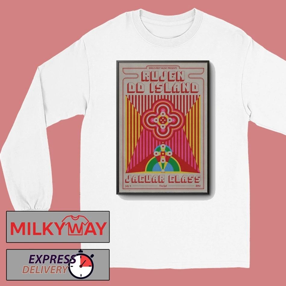 Rujen, DD Island And Jaguar Glass 7 11 2026 Atlanta GA Poster shirt