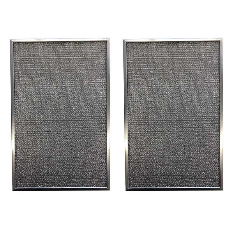 Trion Air Cleaner Model IAQ1400 Compatible Aluminum Pre/Post Filter by Filter Everything – 12-1/2 x 16 x 3/8 (2-Pack)
