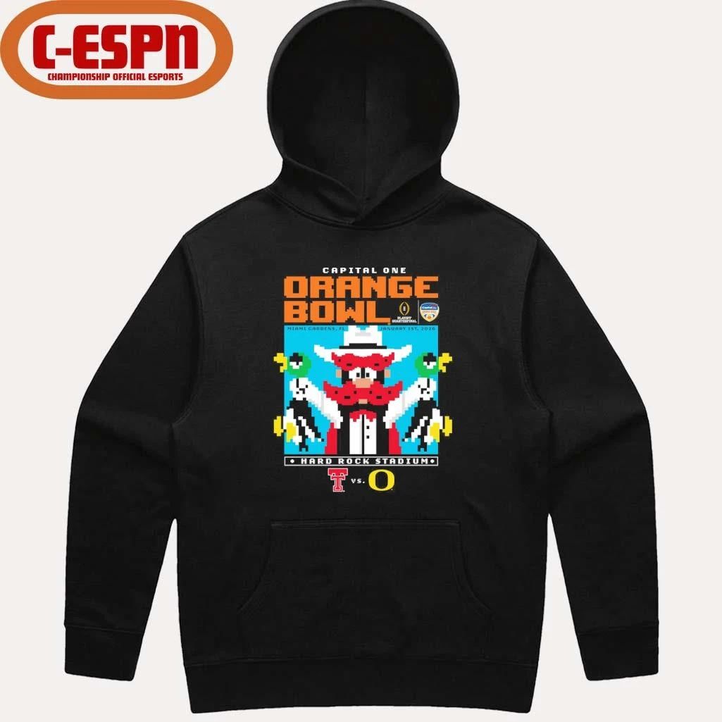 Texas Tech Duck Hunt 2025 Orange Bowl Shirt