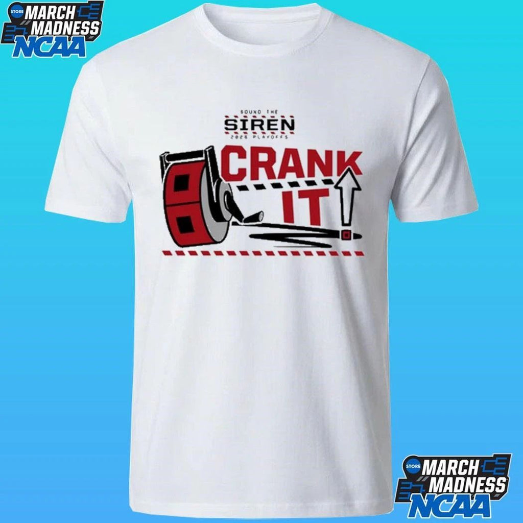 Carolina Hurricanes Nhl Rinky Crank It Sound The Siren 2026 Playoffs Shirt