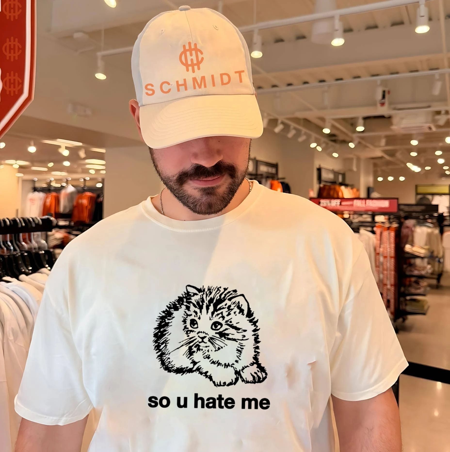 So U hate me cat shirt