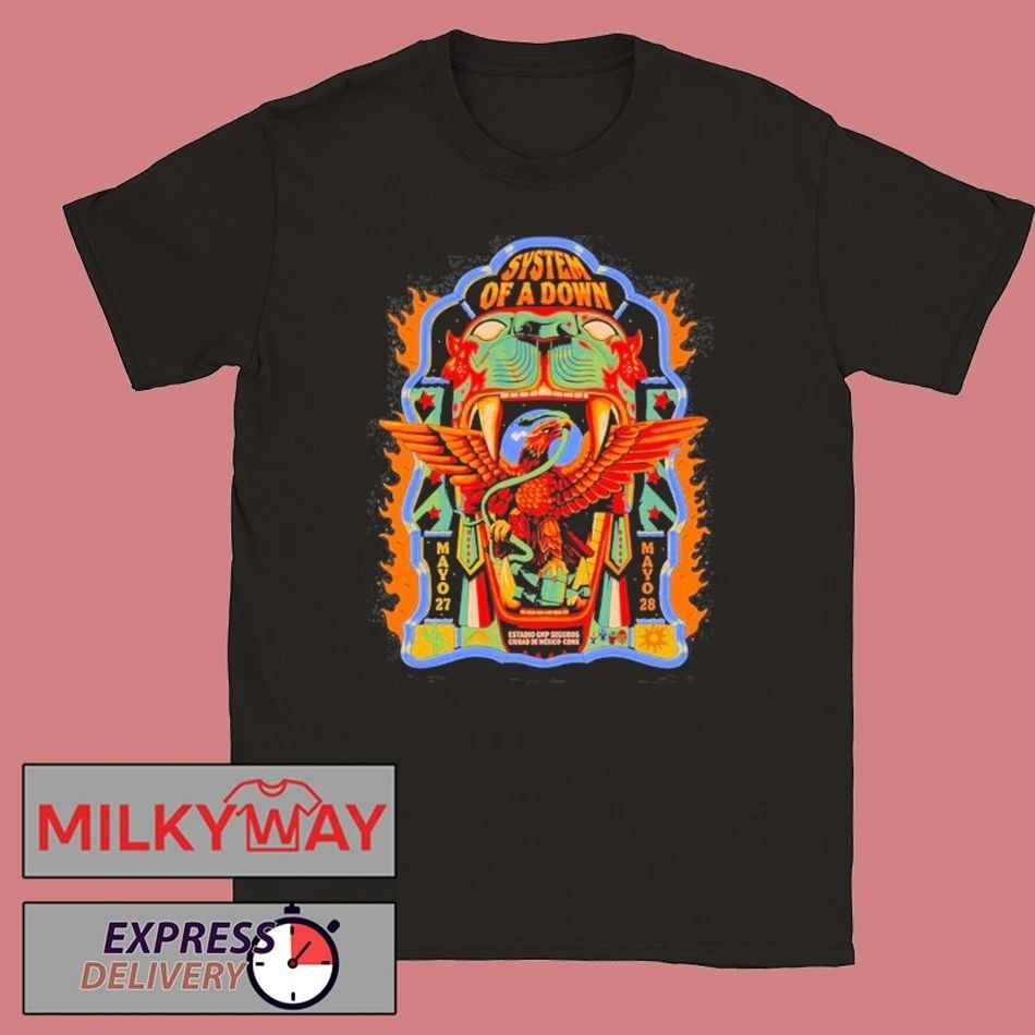 System Of A Down 5 27-5 28 2026 Ciudad De Mexico shirt
