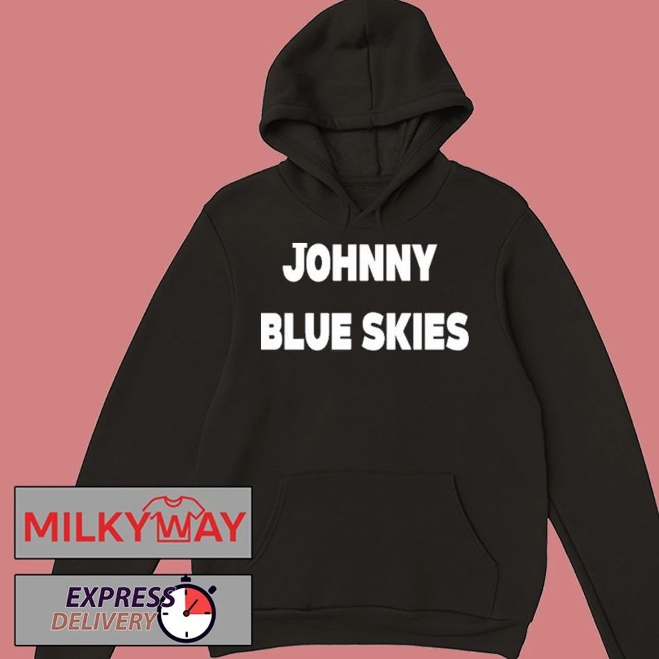 Johnny Blue Skies Triblend Navy 2026 shirt