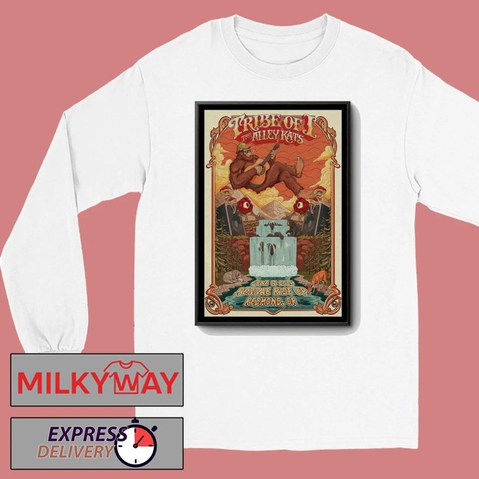 Tribe of I and The Alley Kats June 10 2026 Boise, ID Poster shirt
