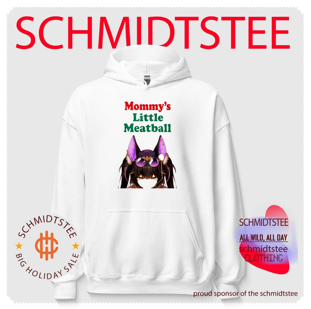 Mommy’s Little Meatball Bat Vtuber Shirt