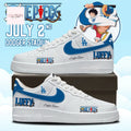 Los Angeles Dodgers One Piece Luffy Limited Edition Custom Air Force 1 Sneakers