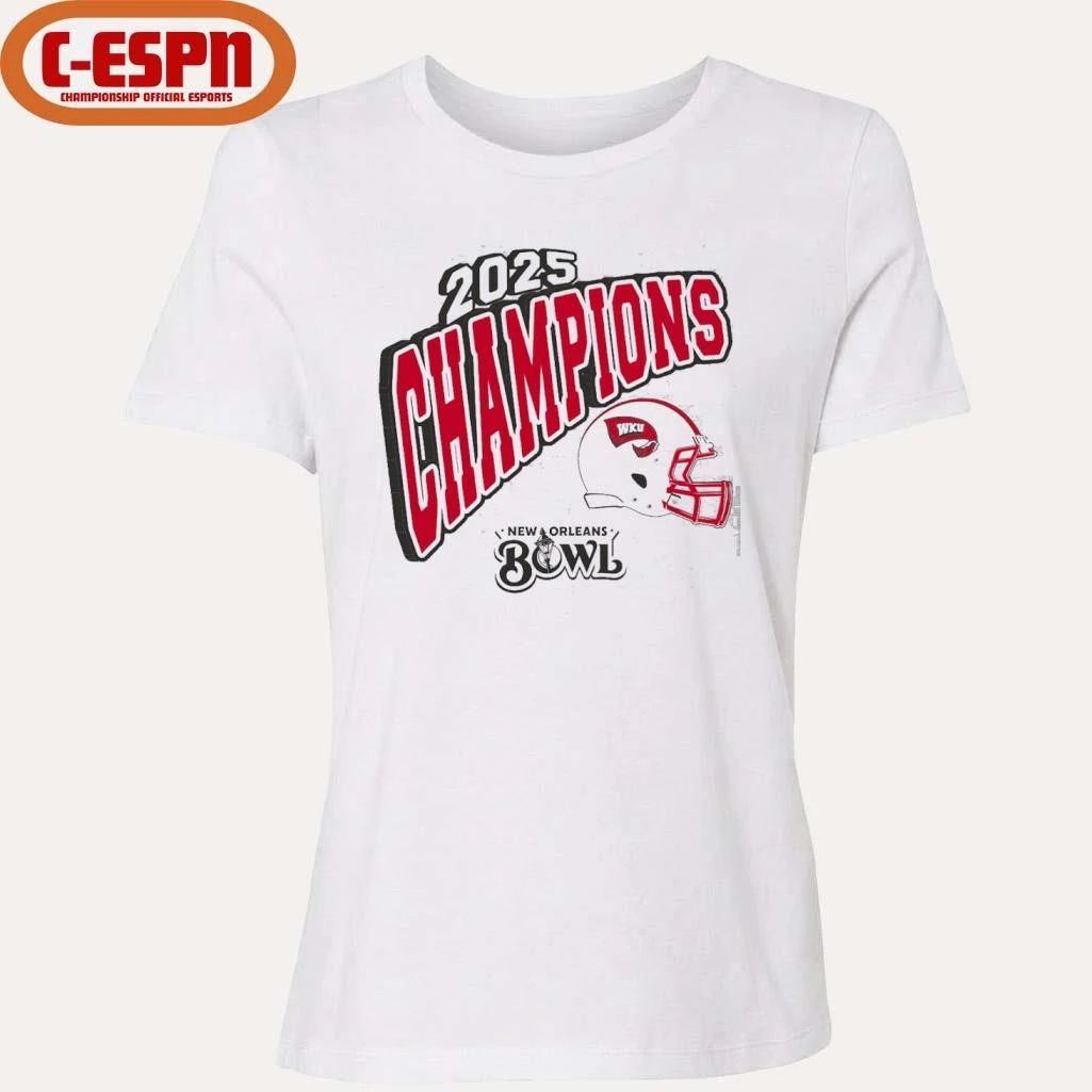 Western Kentucky Hilltoppers 2025 New Orleans Bowl Champions Shirt