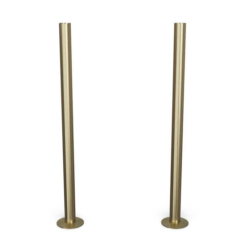 Talus – Brushed Brass Brushed Pipe Covers 300mm