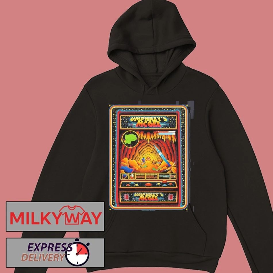 Umphrey’s McGee The Caverns 2026 Event Poster In Grundy County Tennessee On May 24 2026 Arcade Machine Art T-Shirt