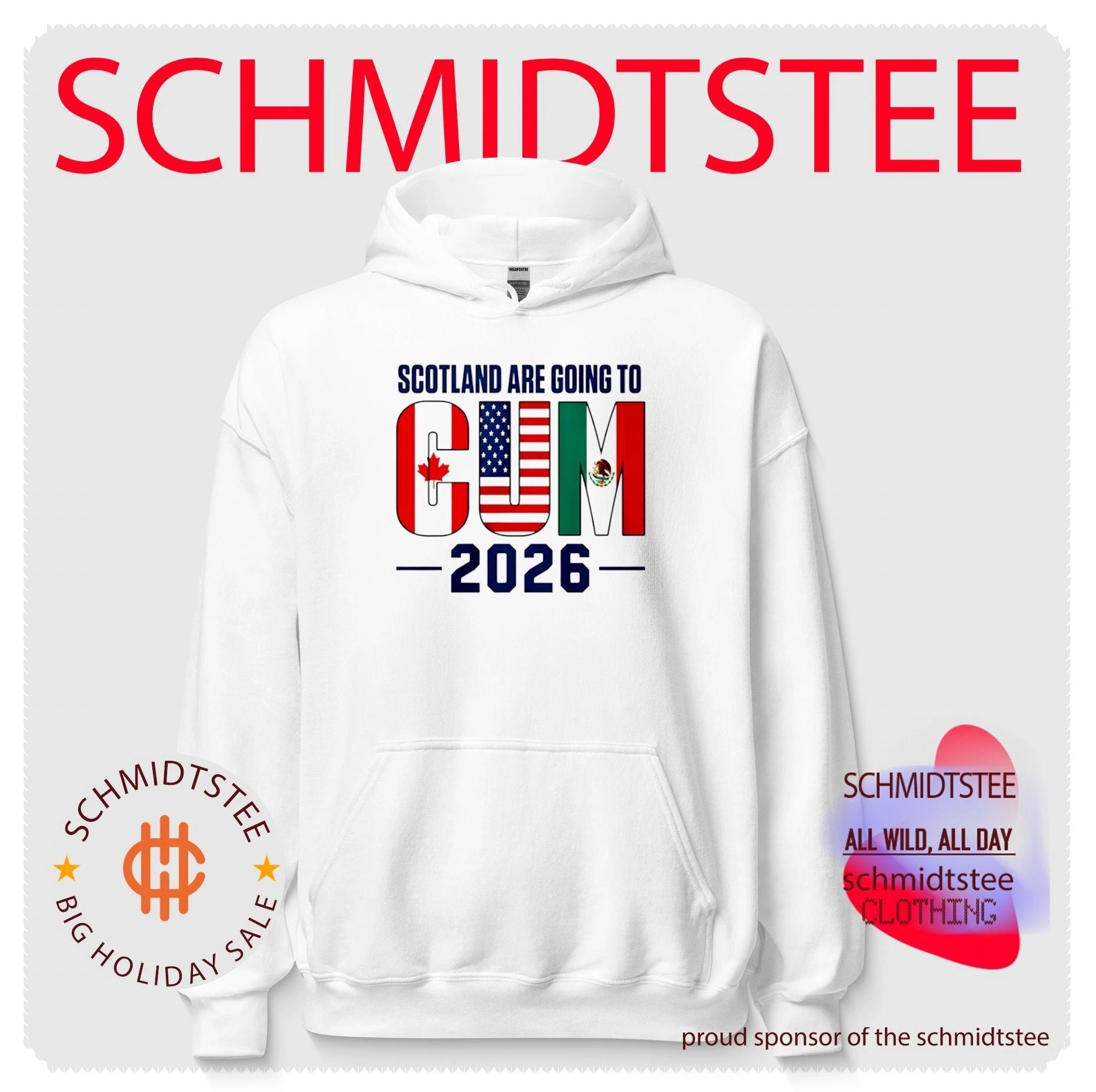 Scotland Are Going To Cum 2026 flag shirt
