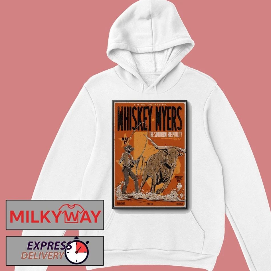 Whiskey Myers Austin TX 5 17 2025 Poster shirt