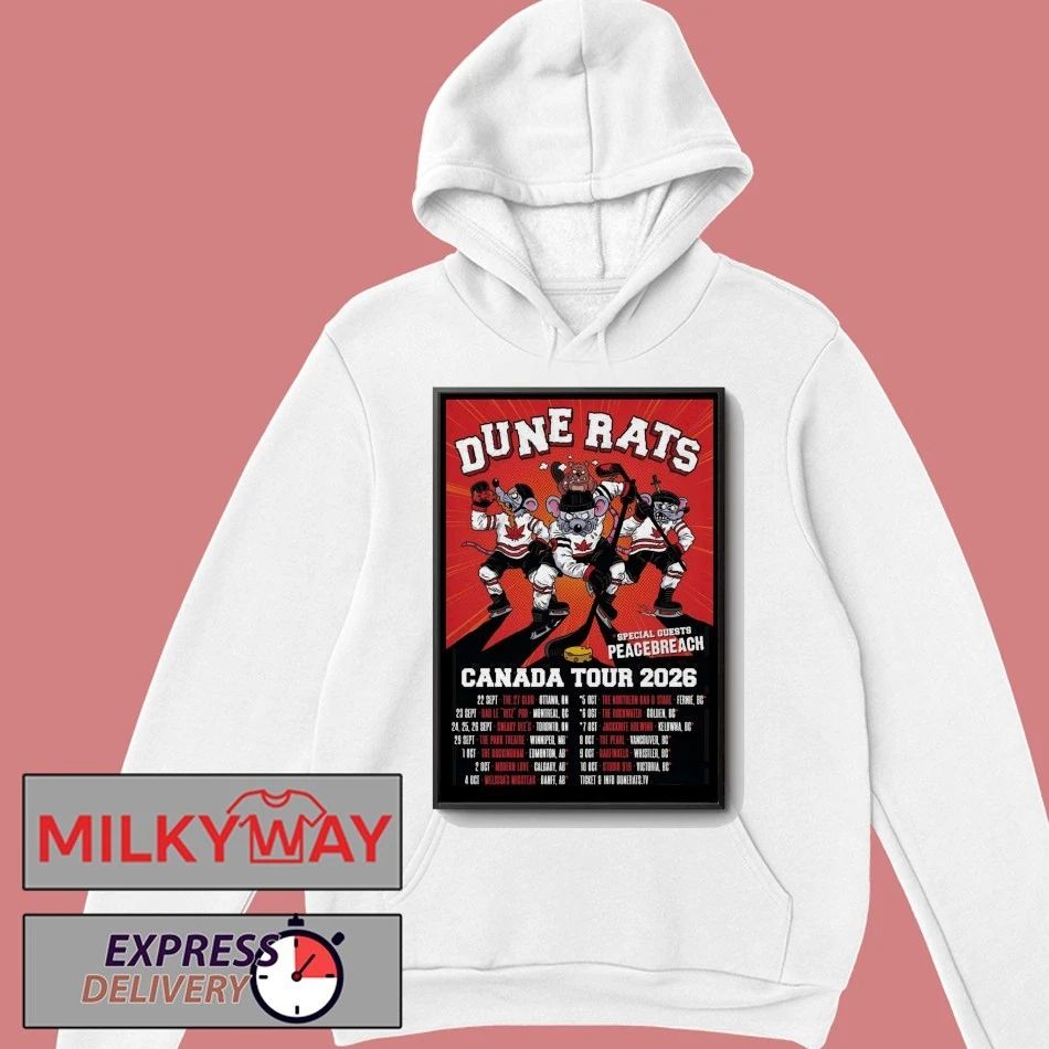 Dune Rats Canada Tour 26 Poster shirt