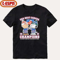 The Peanuts Fisbump USA Beat Canada Hockey Champions Shirt