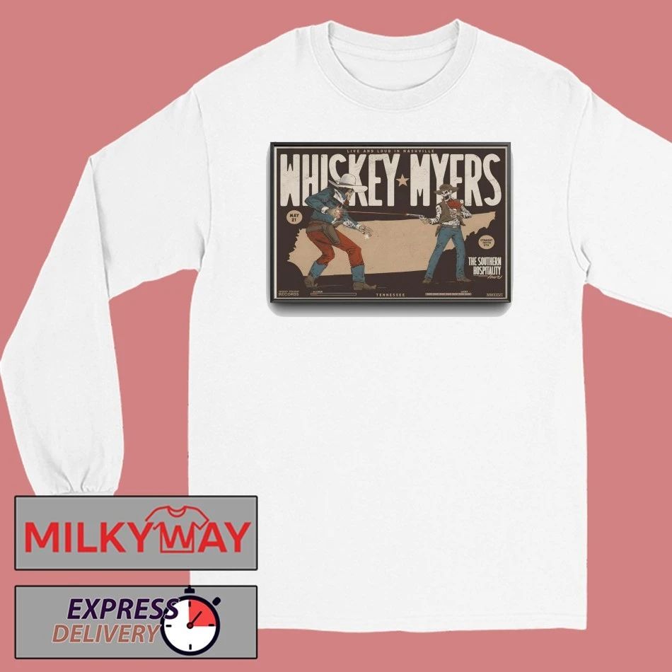 Whiskey Myers May 21 2026 Bridgestone Arena in Nashville TN Poster shirt