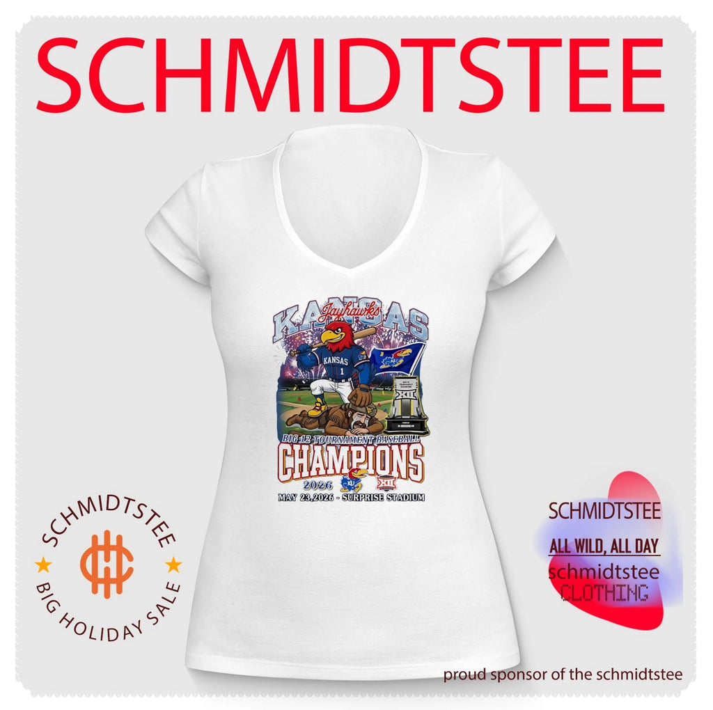 Kansas Jayhawks big 12 Tournament Baseball Champions May 23 2026 shirt