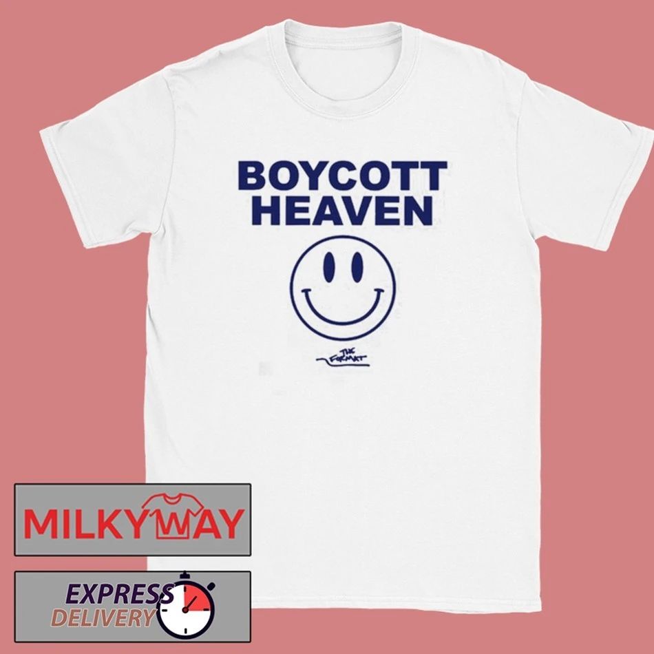 The Format Boycott Heaven Ringer shirt