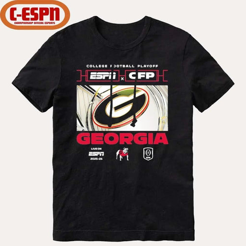 2025-26 CFP Georgia Bulldogs Window Shirt