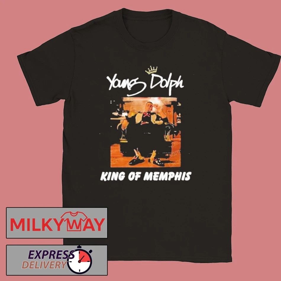 Young Dolph King Of Memphis Sitting On Throne Shirt