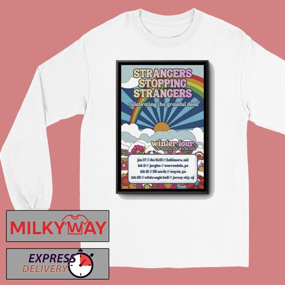 Feb 28 2026 Strangers Stopping Strangers Poster Jersey City, NJ shirt