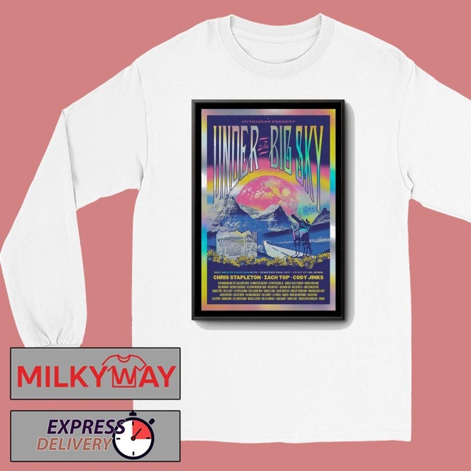 2026 Under the Big Sky Event Poster shirt