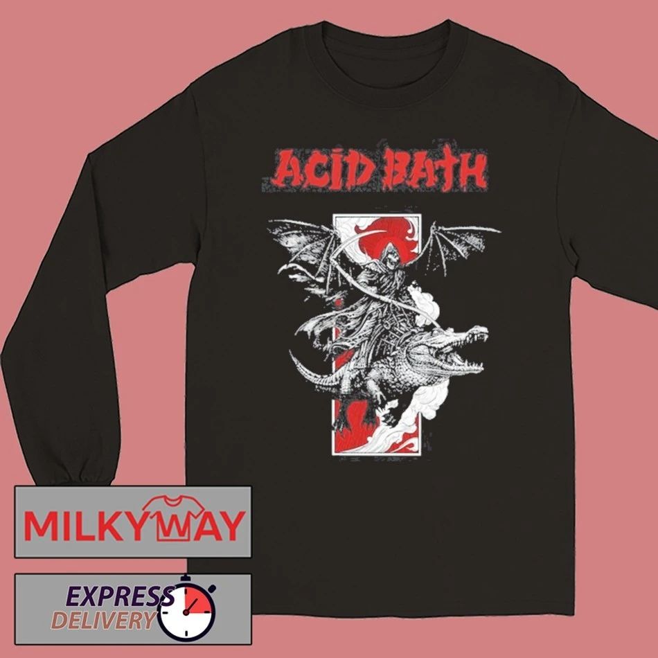 Acid Bath Band Alligator Wall shirt