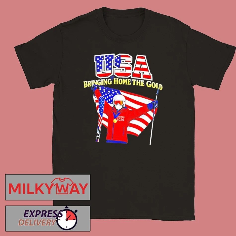 Usa Winter Bringing Home The Gold Shirt