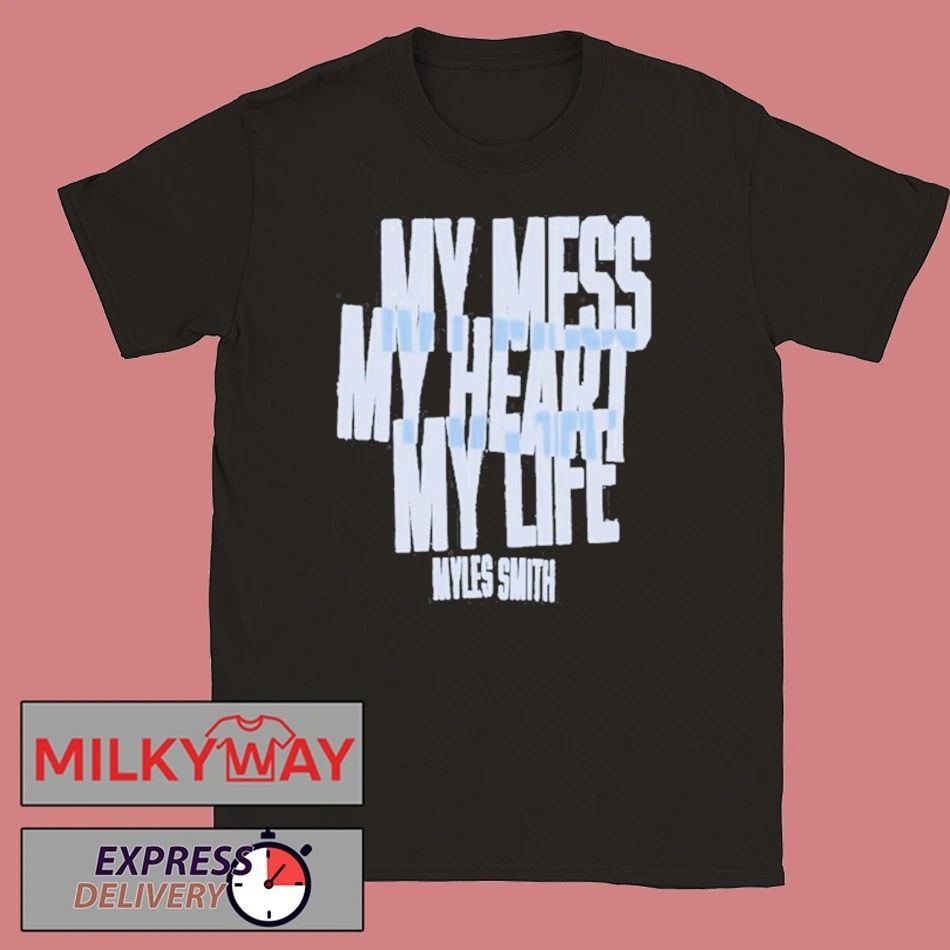 Myles Smith My Mess, My Heart, My Life Ivory Album T-Shirt