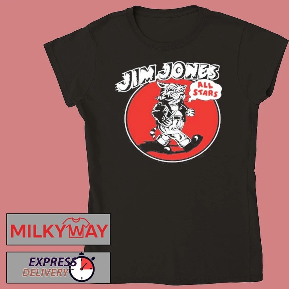 Jim Jones All Stars Greaser Cat T-Shirt