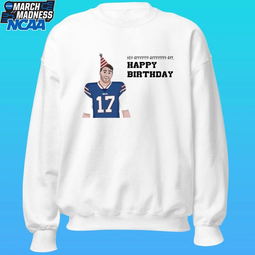 Happy 30th Birthday Josh Allen Shirt