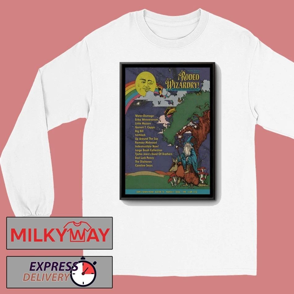 Rodeo Wizardry! Show Austin TX On Mar 7 2026 Poster shirt