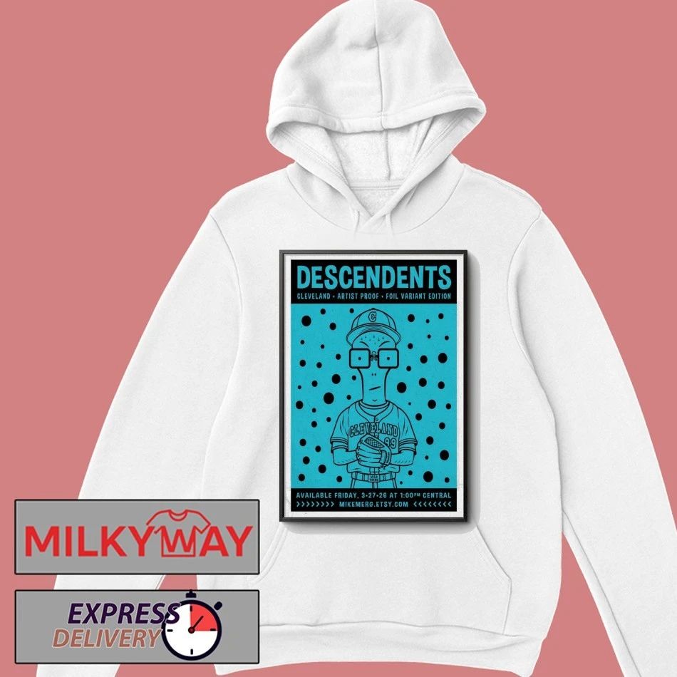 Poster Descendents Mar 27 2026 Cleveland shirt