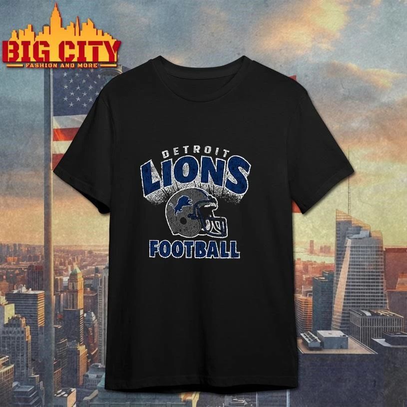 Detroit Lions Black Dunmoure Short Sleeve Fashion Shirt