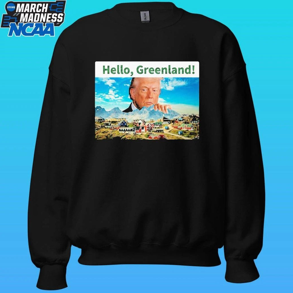 President Trump Hello Greenland Shirt