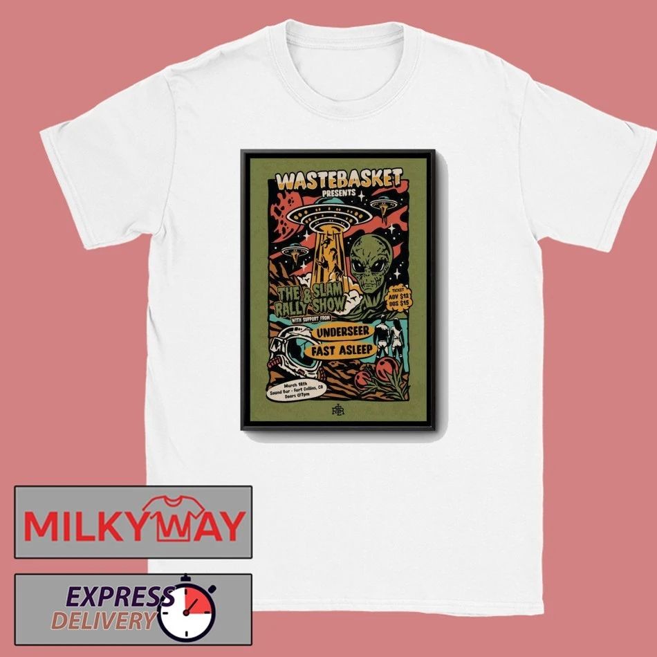 WASTEBASKET Mar 18 2026 Sound Bar In Fort Collins CO Poster shirt