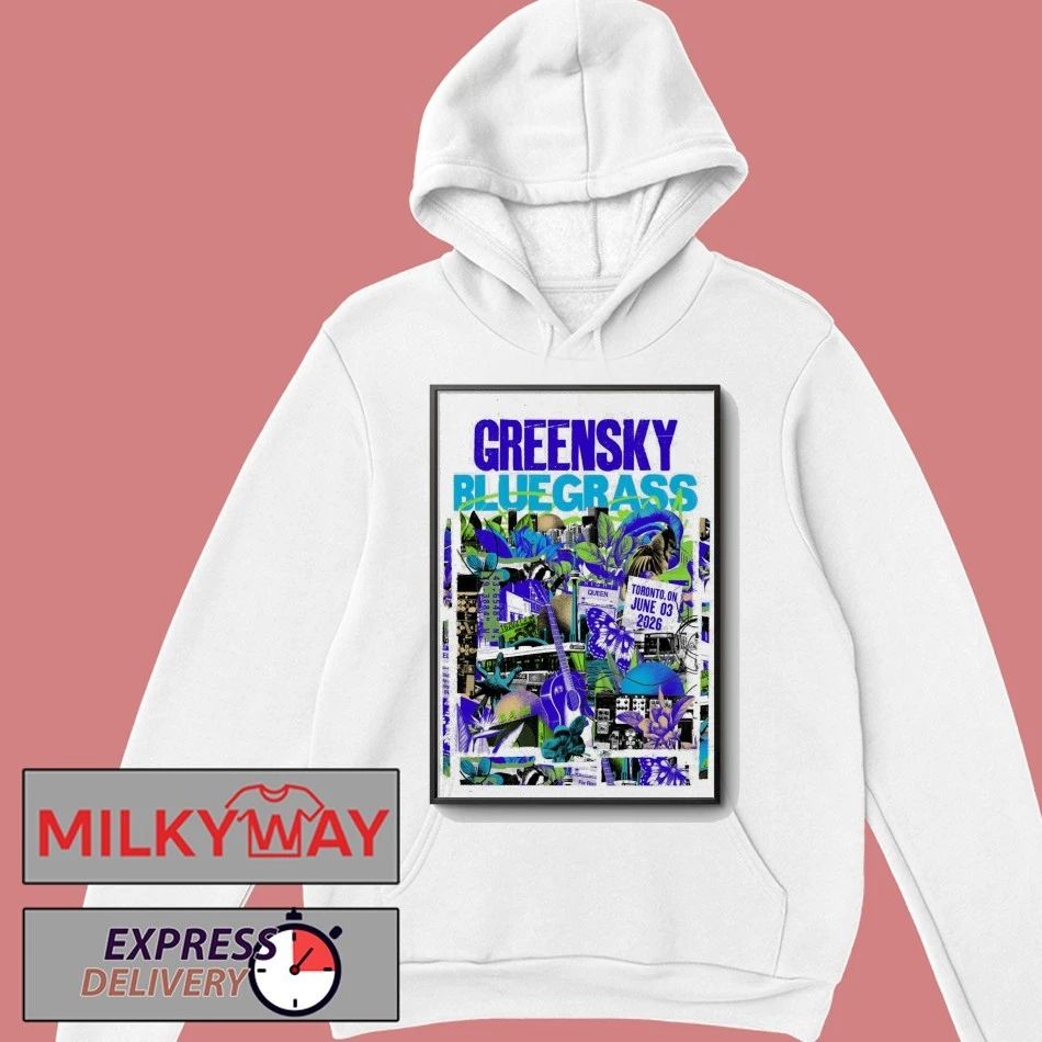 Greensky Bluegrass In Toronto ON On Jun 3 2026 Poster shirt