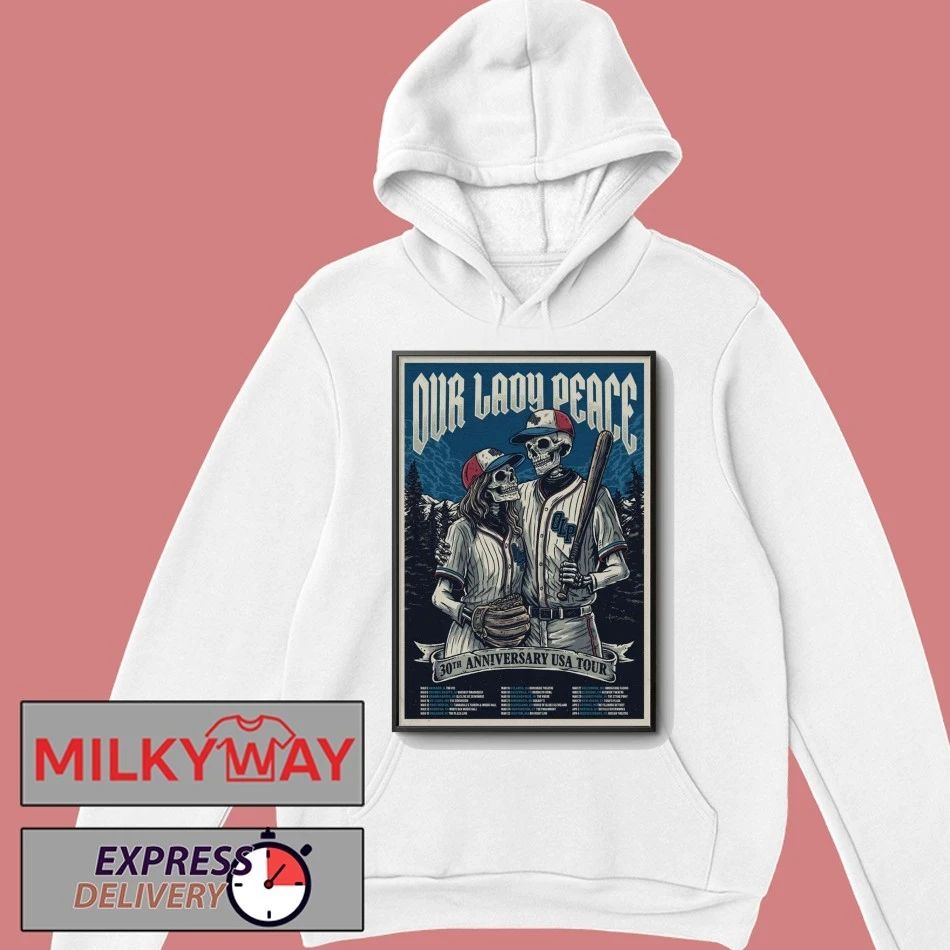 Our Lady Peace POSTER 30th Anniversary USA Tour 2026 shirt