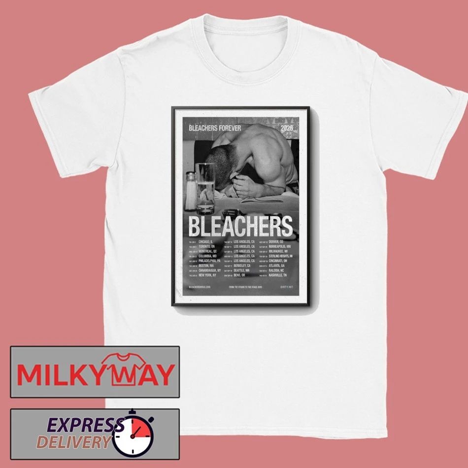 Bleachers Band Forever Tour 2026 Poster shirt