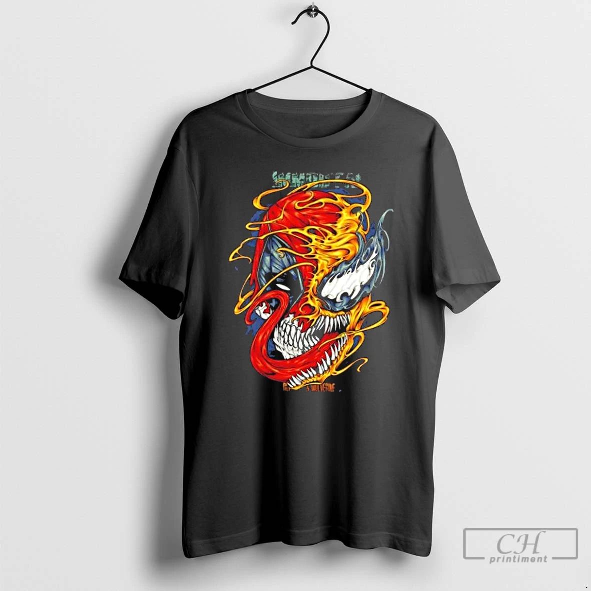 Classic Wolverine Venom Mashup Halloween T Shirts