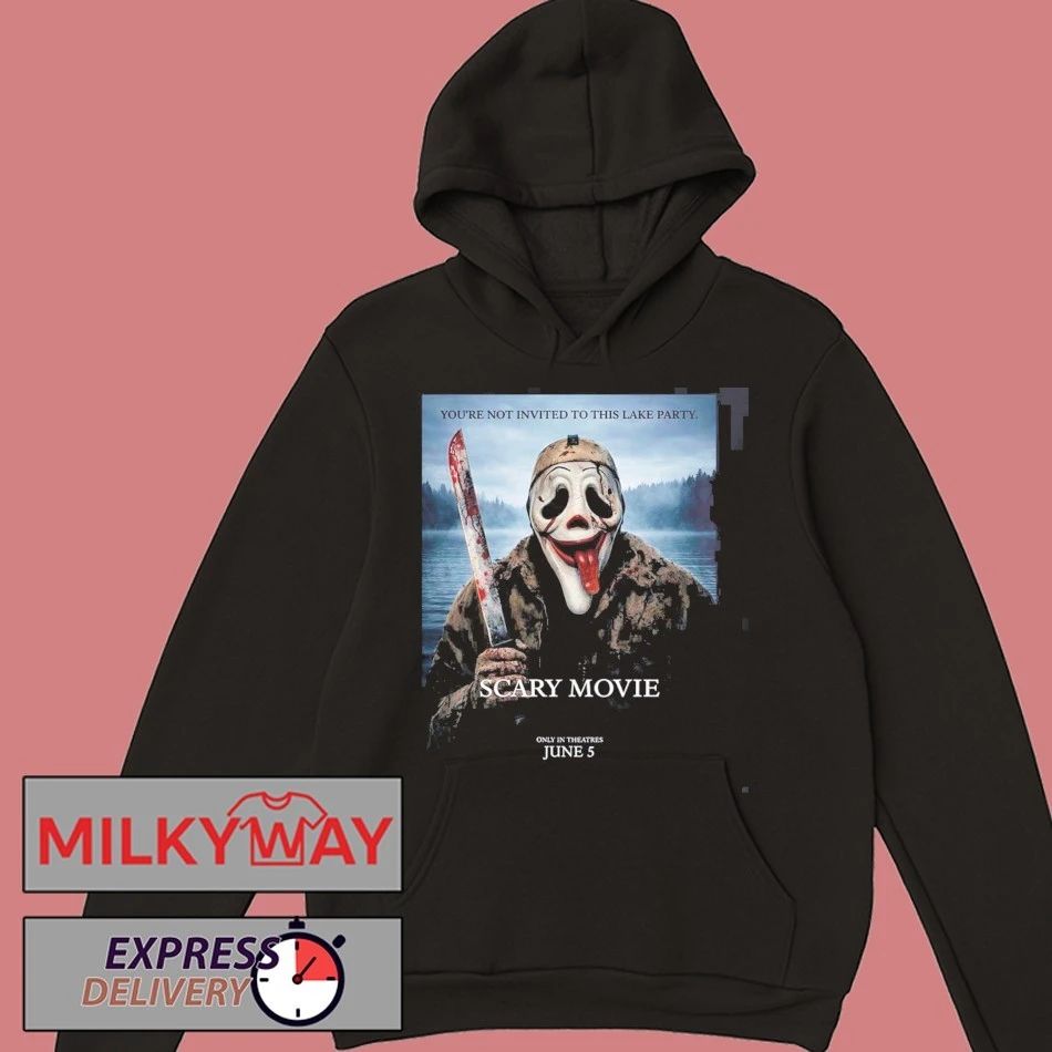 Scary Movie 6 Funny Michael Myers You’re Not Invited To This Lake Party Variant T-Shirt