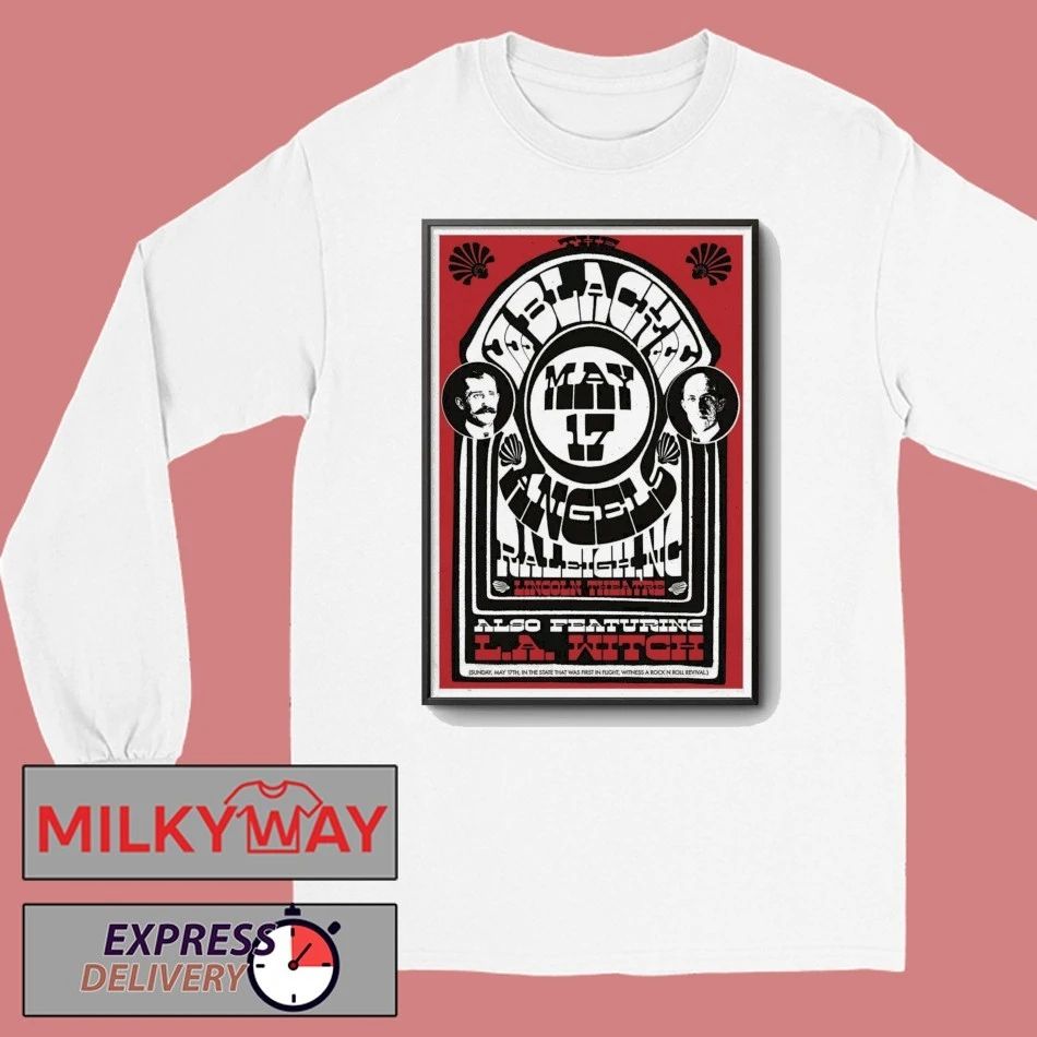 May 17 2026 The Black Angels Lincoln Theatre Poster SHOW shirt