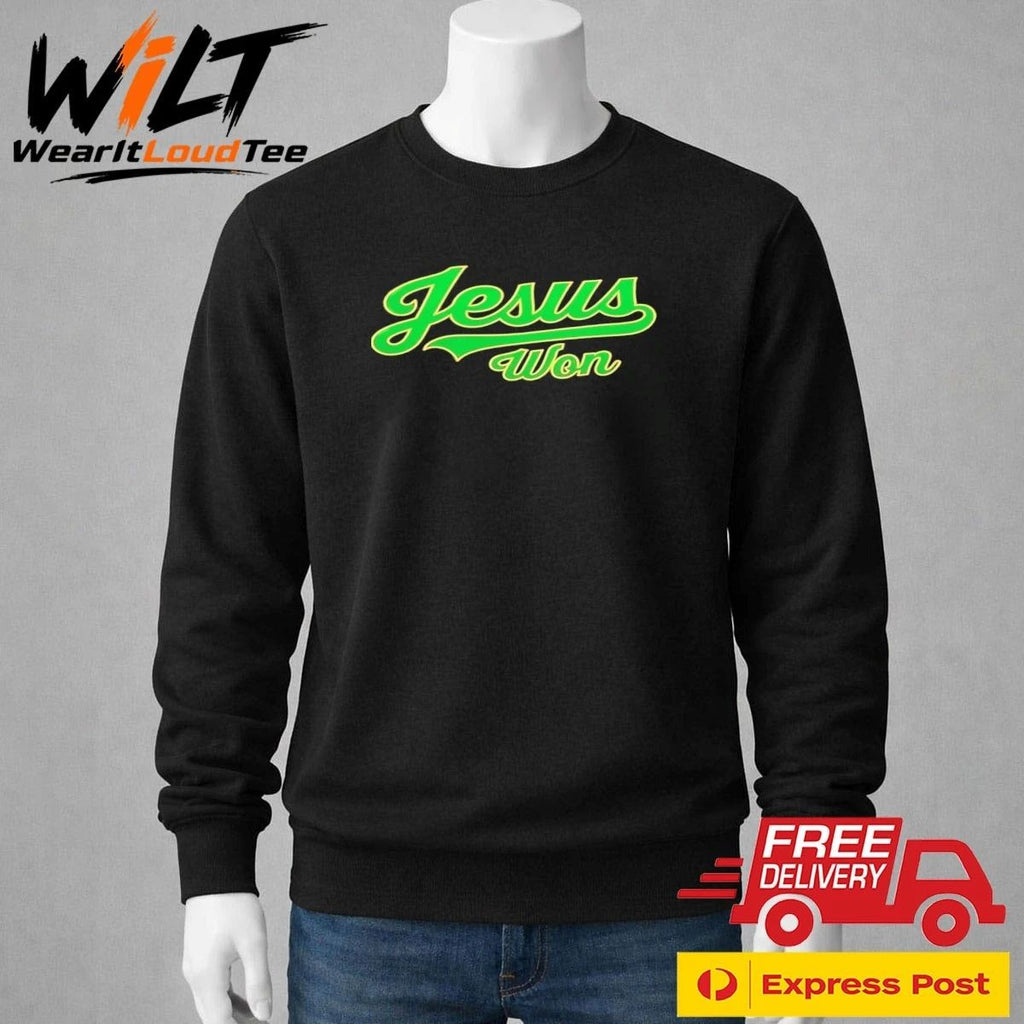Athletics Jesus Won Shirt