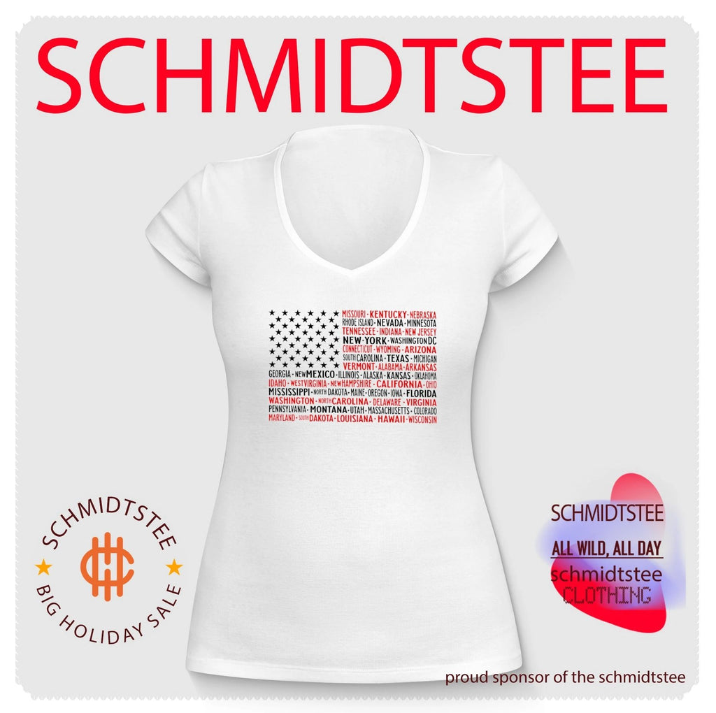 American Flag 4th of July States Patriotic USA shirt