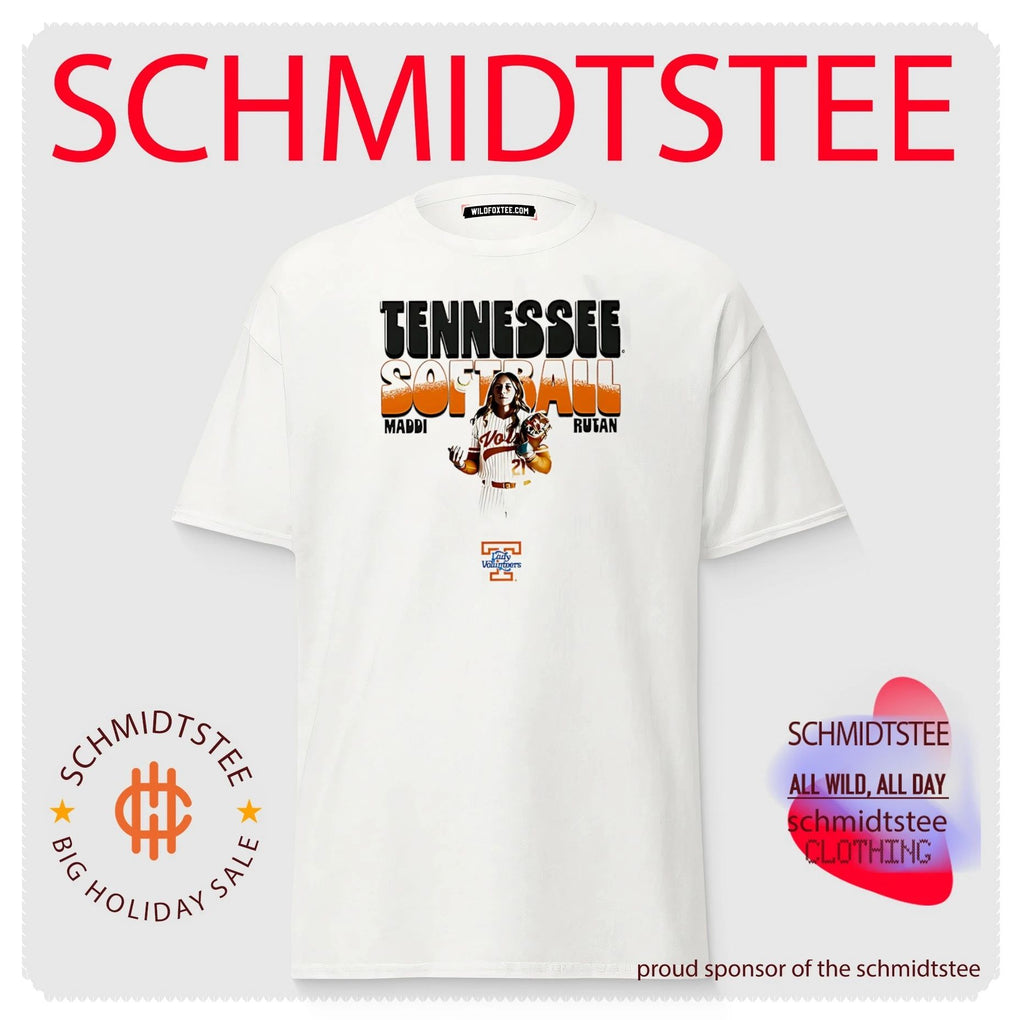 Tennessee softbal Maddi Rutan illustration shirt
