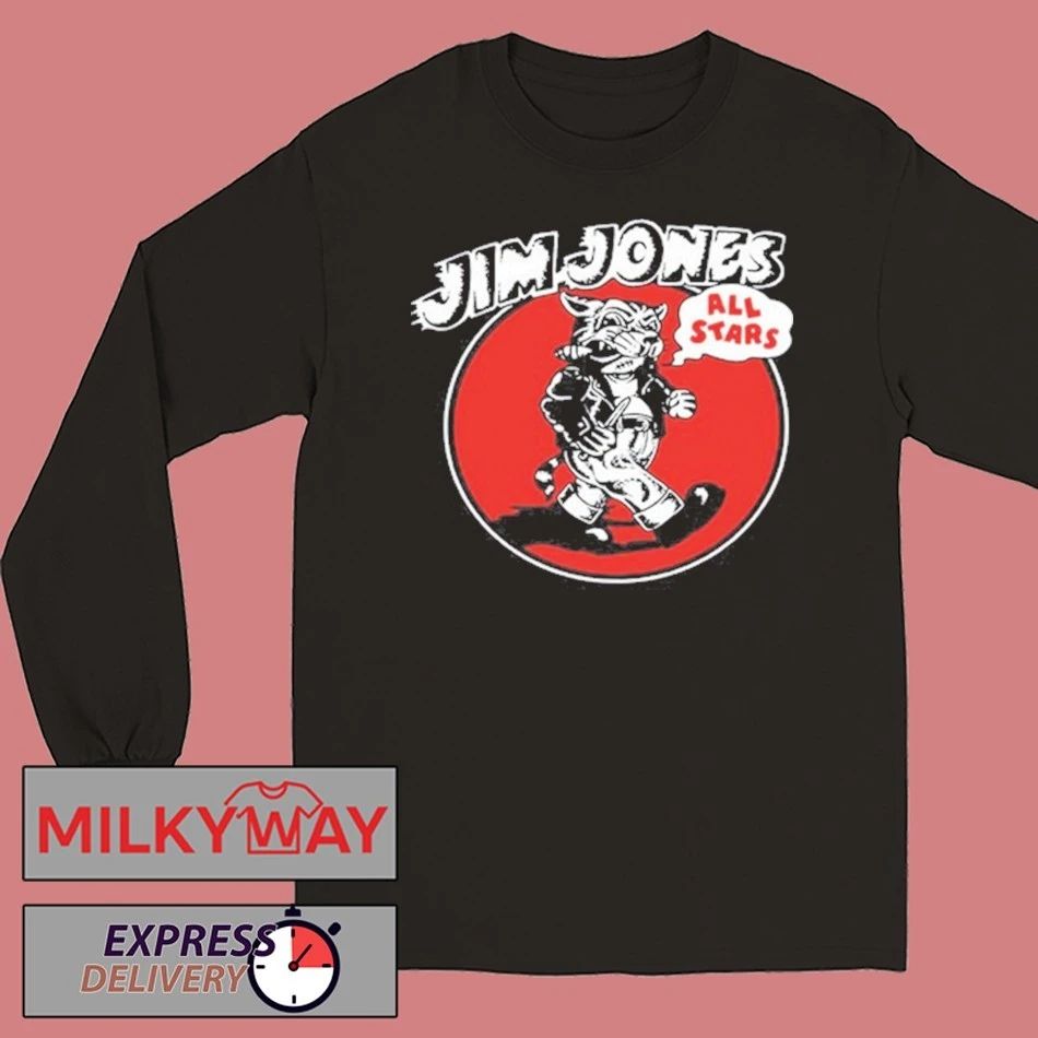 Jim Jones All Stars Greaser Cat T-Shirt