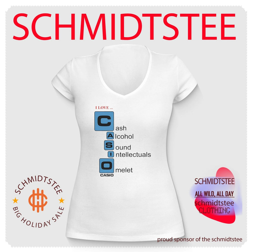 I Love Casio Cash Alcohol Sound Intellectuals Omelet Shirt
