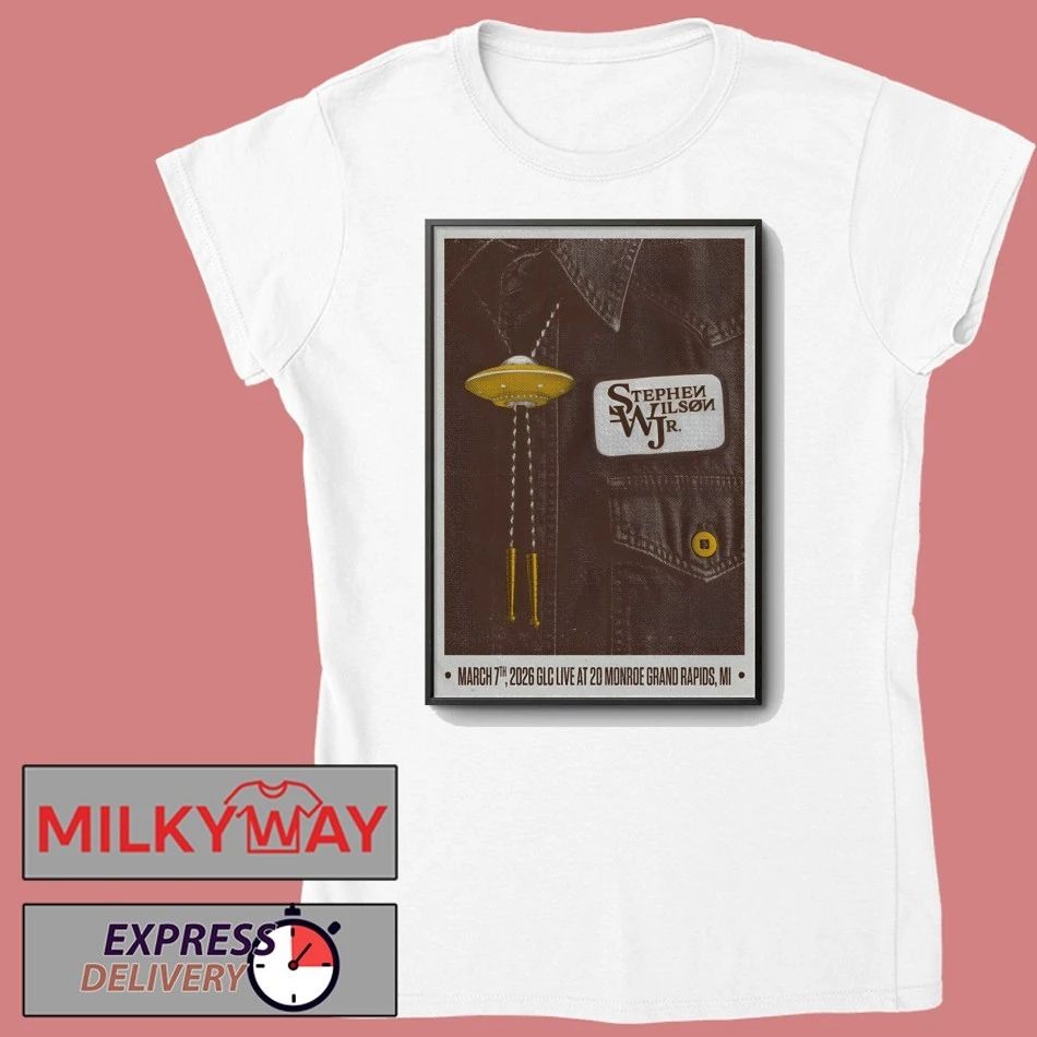 Stephen Wilson JR. 3 7 2026 Grand Rapids MI Poster shirt