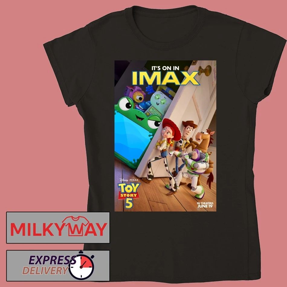 Toy Story 5 New IMAX Poster Disney In Theaters June 19 2026 It’s On IMAX shirt