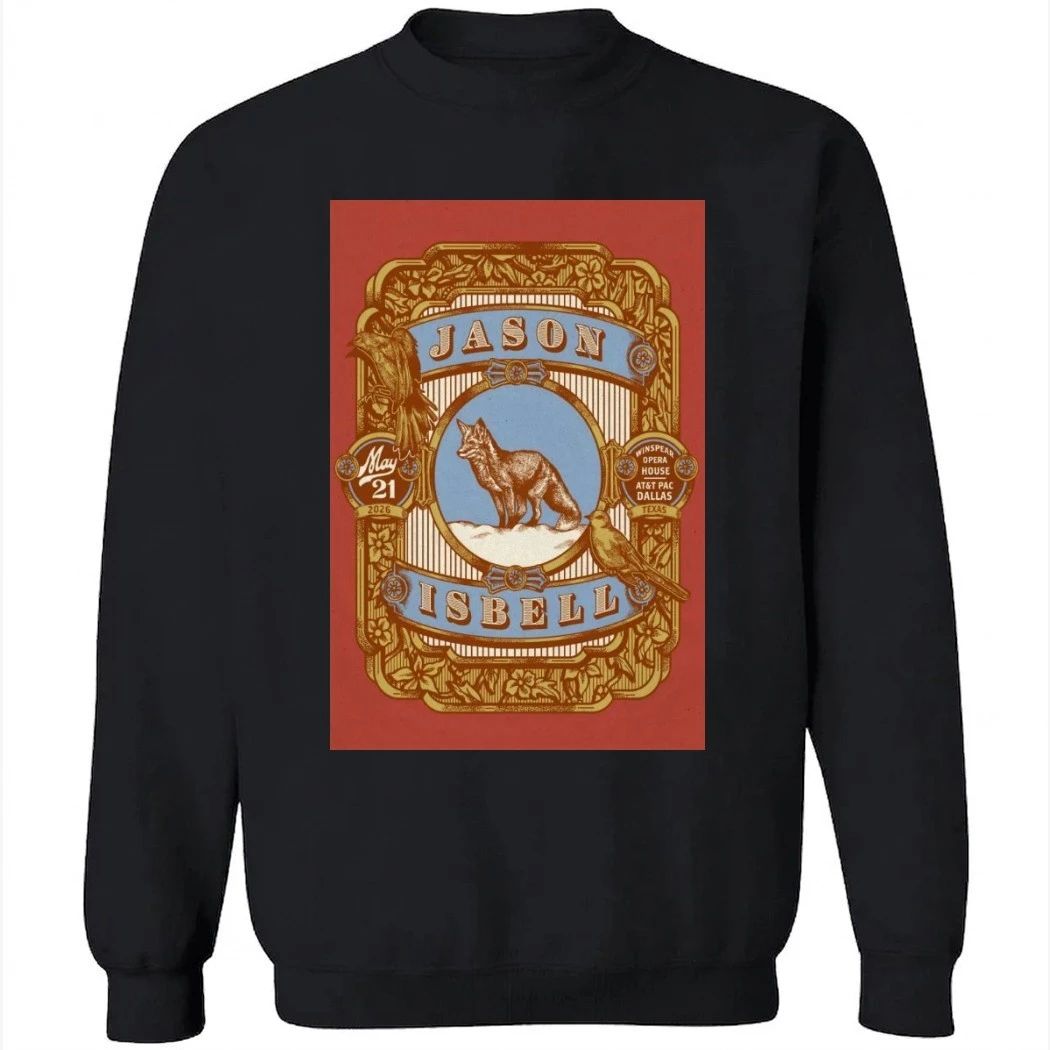 Jason Isbell May 21 2026, Dallas TX Shirt
