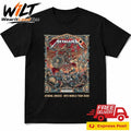 Metallica at Olympic Stadium in Athens, Greece, on May 9, 2026, on the M72 World Tour Shirt