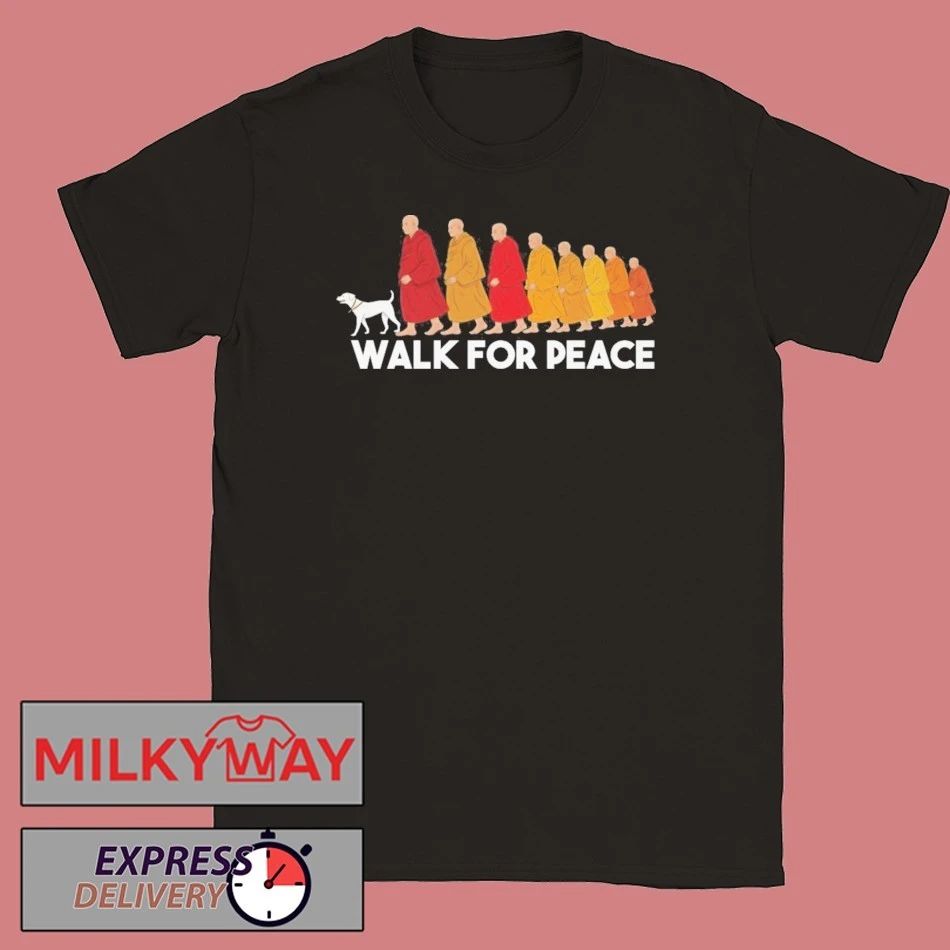 Walk For Peace Monk Shirt